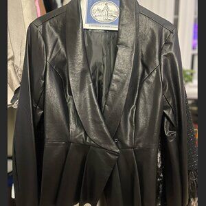 idem ditto- Faux Leather Jacket